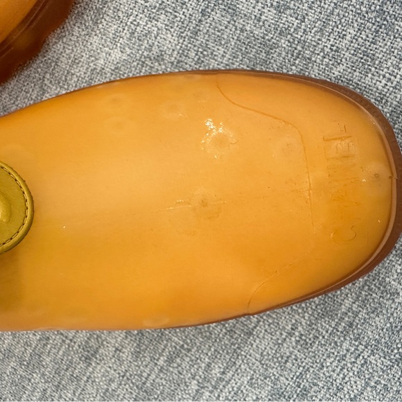 Chanel Very Rare Rubber Rain Boots in Yellow - Picture 8 of 11